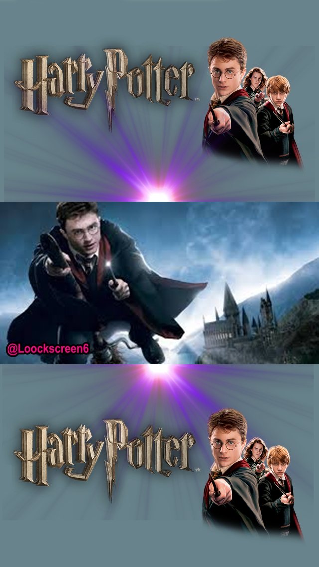 Loockscreen6's tweet image. Harry Potter
-&amp;gt; Curti: Se Gostou
-&amp;gt; Rt: Se Salvou
-&amp;gt; Print: Se Usou (marque o twitter -&amp;gt; @Loockscreen6)
-&amp;gt; Seja sincero