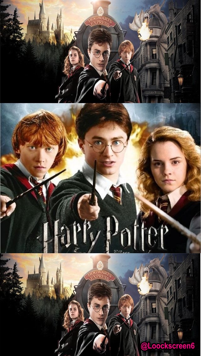 Loockscreen6's tweet image. Harry Potter
-&amp;gt; Curti: Se Gostou
-&amp;gt; Rt: Se Salvou
-&amp;gt; Print: Se Usou (marque o twitter -&amp;gt; @Loockscreen6)
-&amp;gt; Seja sincero