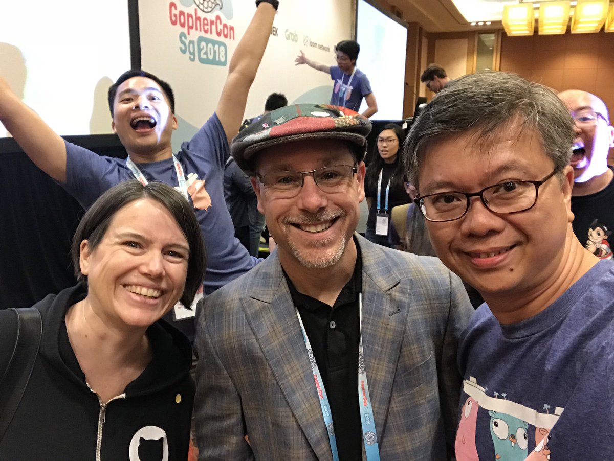 sausheong's tweet image. A big thank you to all our overseas speakers who so kindly flew in, some 20+ hours to speak at our conference. Humbled by the generosity of the Go community around the world. #gopherconsg #golang
Just a few selfies, too bad didn’t manage to catch ‘em all!