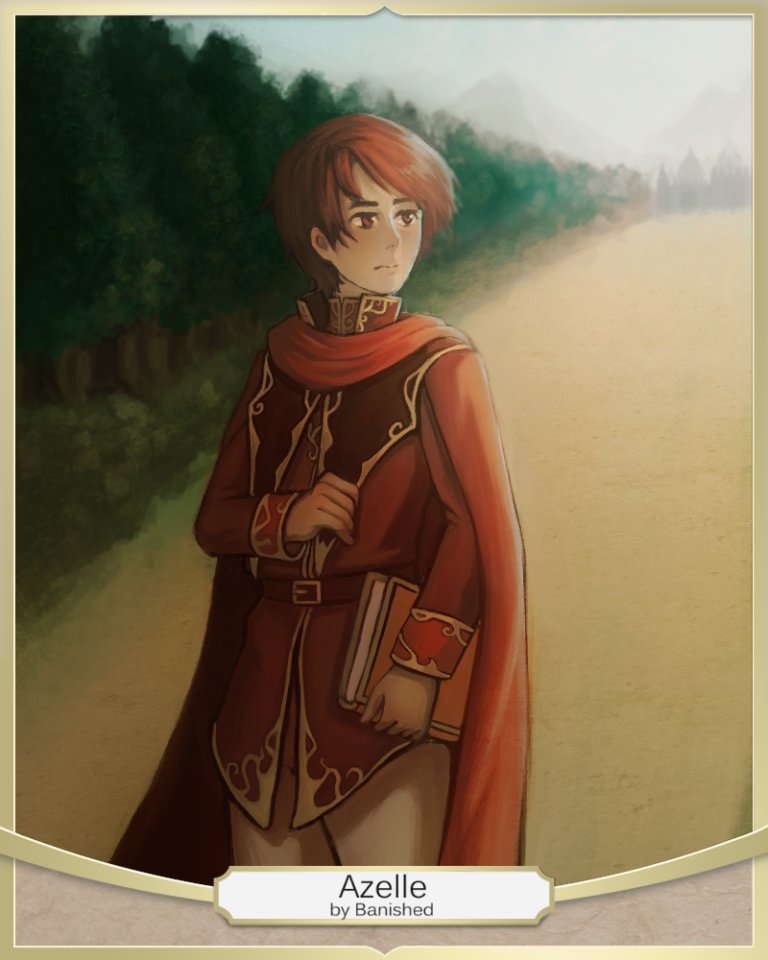 “ Lord Sigurd, it would be an honor to fight by your side! ” 

— New Azelle! 

— Crack/Serious RP

— Ships w/ chem (Or Tailtiu)

— art by Banished ( FE Compendium )

— Headcanons will be added below.