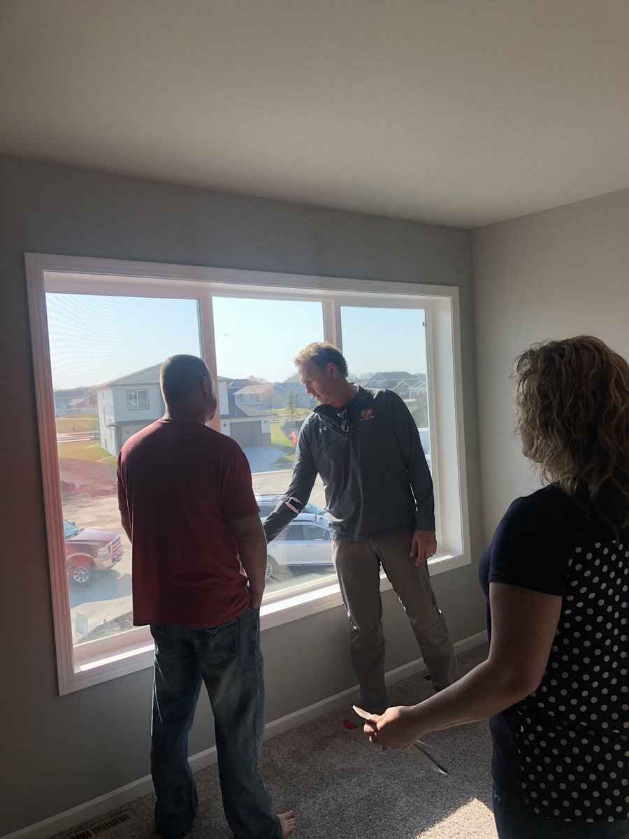 Another awesome #walkthrough with some great #clients at their #new #build! Our #builder takes pride in educating every homeowner! #discoverthedabbertdifference