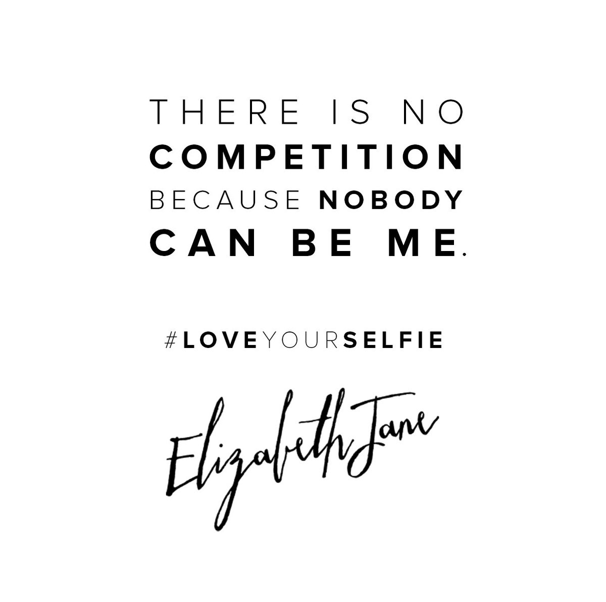 Be yourself today, you look beautiful like that. #LoveYourSelfie

Shop EJ Swim: ht.ly/gSXv30jQzqy