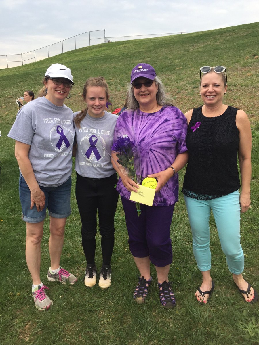 jessFox1519's tweet photo. Thank you to everyone who helped me to make Pitch for a Cure a success!!! 💜 https://t.co/HkaHP7txUF