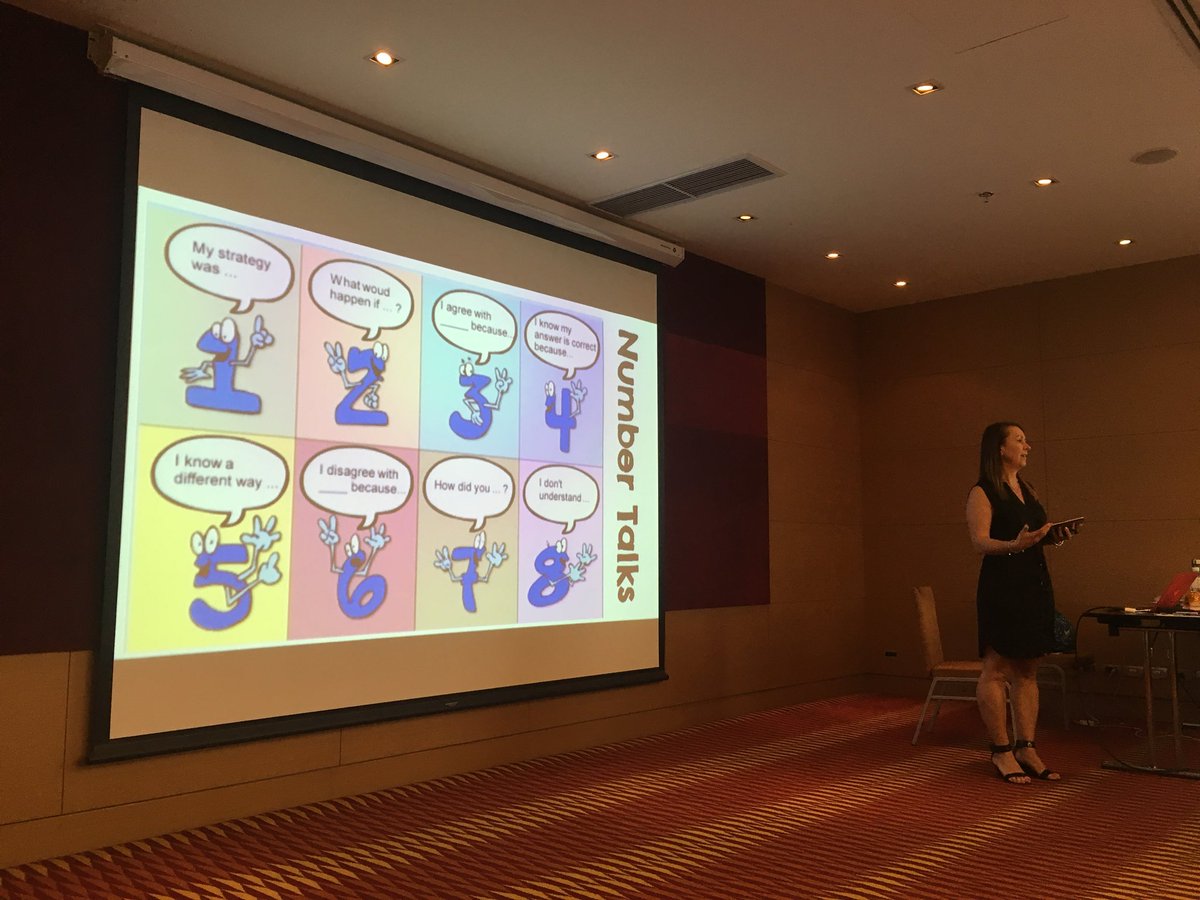 courtneypyp's tweet photo. Starting day 3 of #MLATS with #numbertalks allowing for slow deep thinking and apply math relationships #inquiry https://t.co/Zh8n6TlhIZ