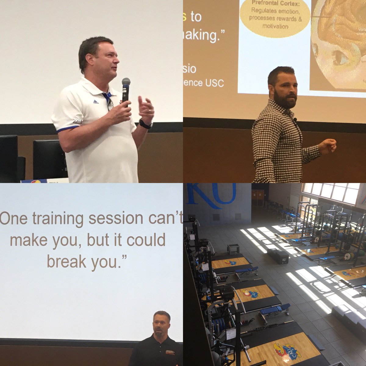 coachmcgriff's tweet photo. Learning from some of the best at #mspc2018. Always trying to get better . Consistent, deliberate, intent. @coach_brettb @a_hudy @ssp_kc @mckimdaniel @avilastrength #strengthcoach #strengthandconditioning #knowledgeispower #itsnotjustrepsandsets https://t.co/3ivQ2hsgFg