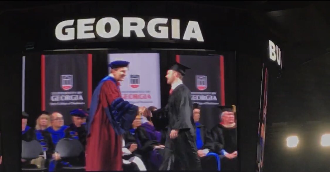 Hunt1Smith's tweet photo. UGA, you have prepared me well. 
#uga2018 https://t.co/ERVDipZgWE