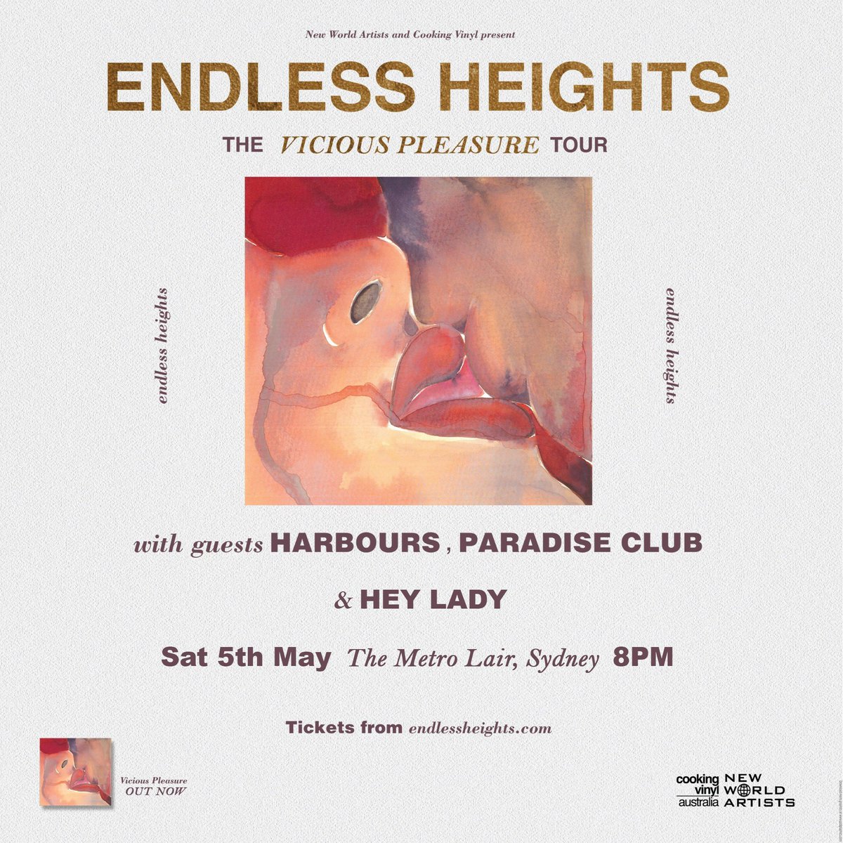 HarboursAUS's tweet photo. 30 tickets left in Sydney tonight https://t.co/F0onozGTXg https://t.co/NF7WDjp4BT