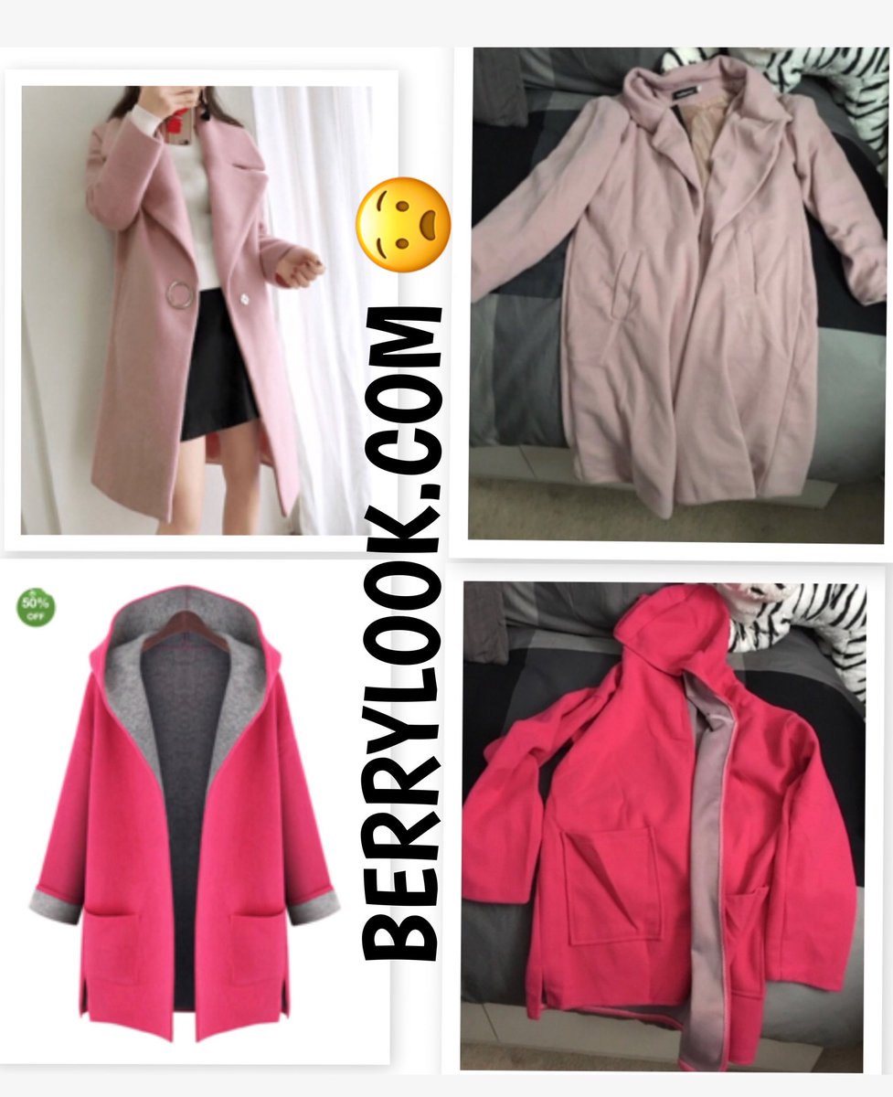 Ladytech1's tweet image. What I ordered and what I got. Waited a month. One jacket was $30 and other $20. I wasn't expecting much, but the doodoo I got I wasn't expecting. They had great reviews, they must be fake. #berrylook berrylook.com #badstuff #China