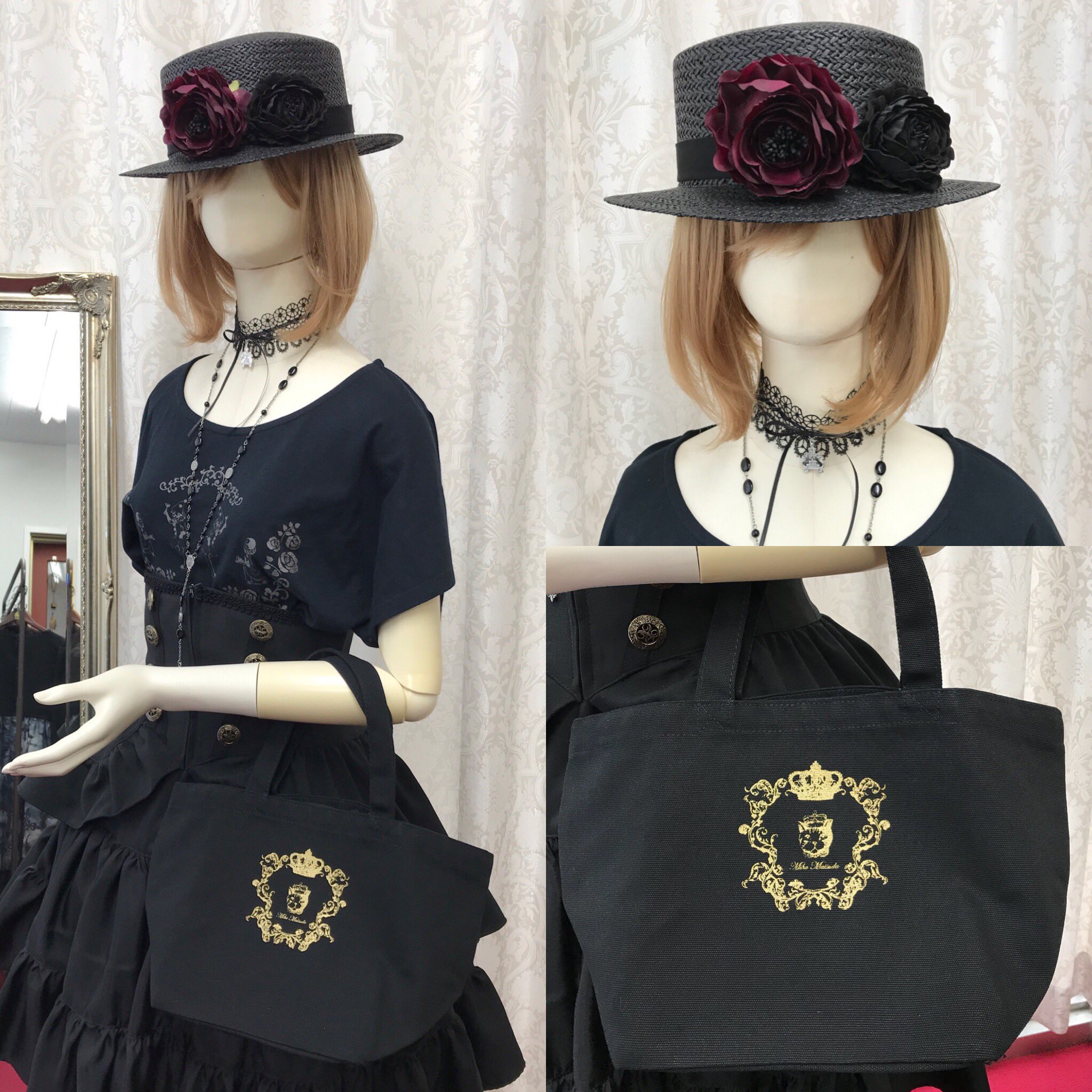 MIHO MATSUDA レディース ハット 山高帽 ミホマツダ ハット （MIHO MATSUDA レディース ハット 山高帽）