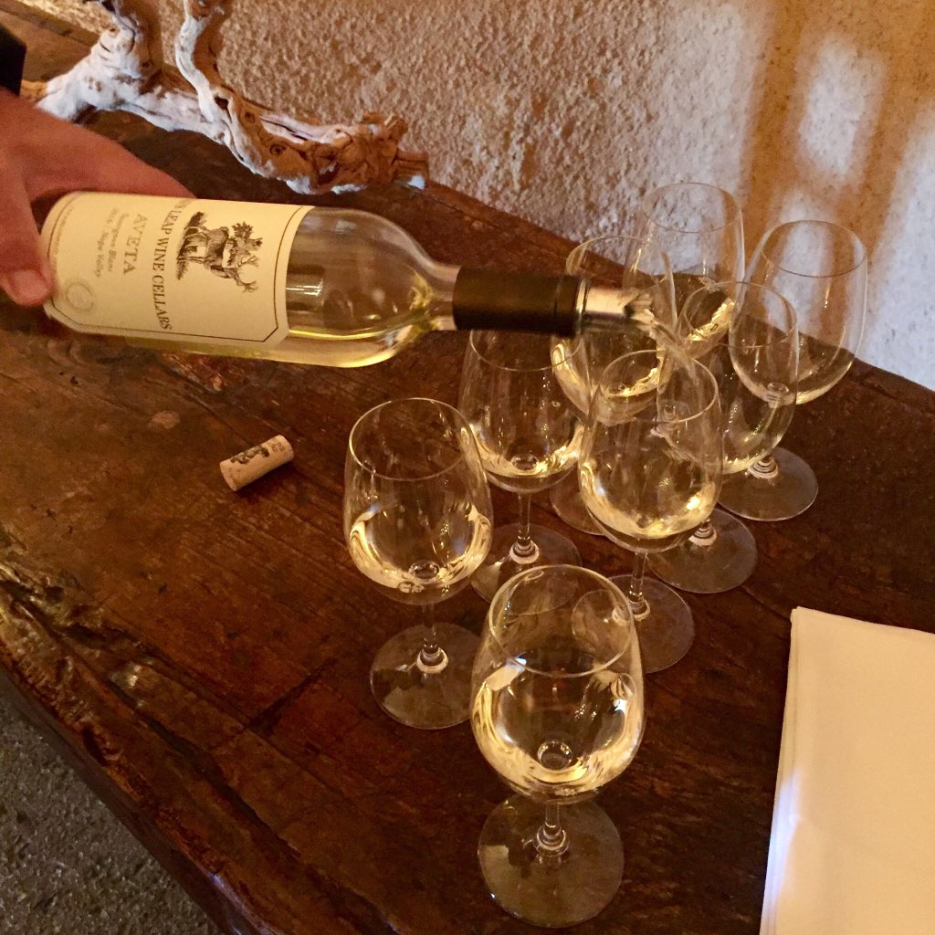 RT @frandicott: Stag’s Leap Wine Cellars winemaker #MarcusNotaro explains vineyard vigor management. And then...we taste. @StagsLeapCASK23 @StagsLeapAVA @napagreen @NapaVintners