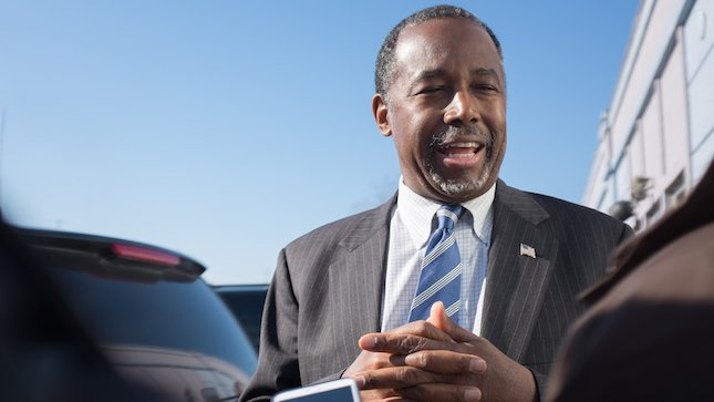 thehill's tweet photo. Carson: Spiking rent for people on housing assistance gives the poor “a way out of poverty” https://t.co/7TbTF0kZSr https://t.co/SCvyeTMVbg