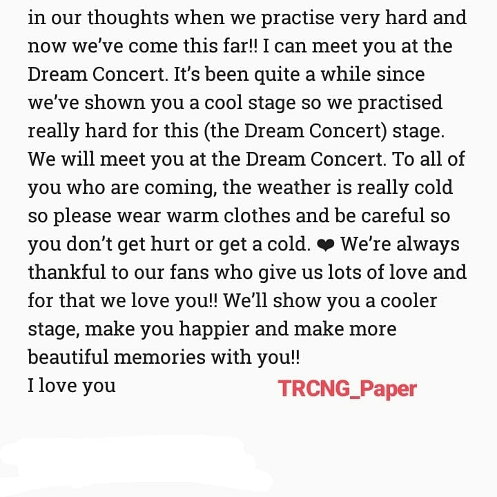 TRCNG_Paper's tweet photo. Hyunwoo Fancafe Update
2018.05.12  14:14 KST

His sweet words are killing me... 😍💓 We love you too Hyunwoo!!! 
📷 credit: @TRCNG_official on fancafe
#fancafe #update

#TRCNG #티알씨엔지 #태선 #지훈 #하영 #학민 #우엽 #지성 #현우 #시우 #호현 #강민 #Taeseon #Jihun #Hayoung #Hakmin https://t.co/iHYRfbYMu2