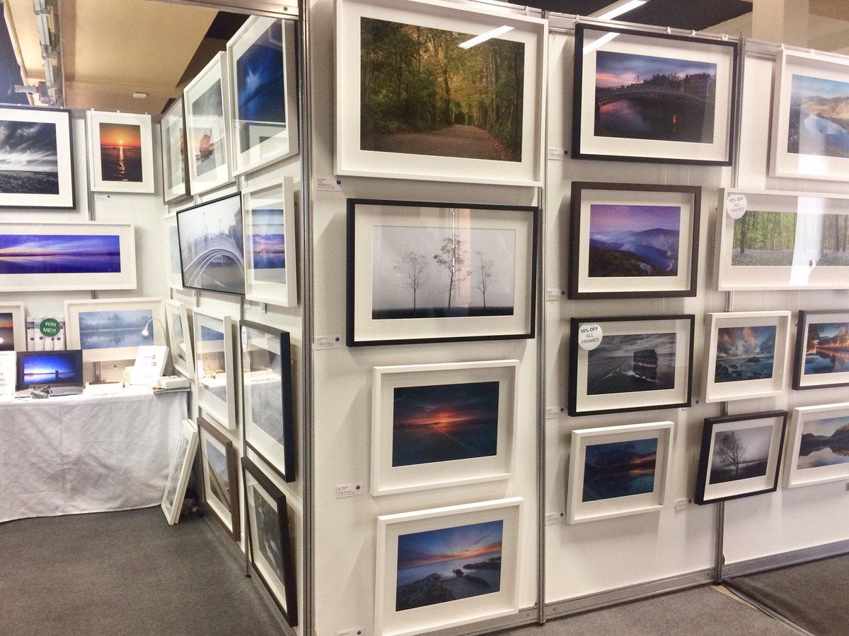 Loving the brand new <a href="/LoveYourHomeNI/">Love Your Home</a> event here at #Citywest, meeting lots of new and existing customers plus the very talented artists exhibiting. Here today and tomorrow until 6pm! As always big thanks to Steve <a href="/360dpi/">Stephen Crozier</a> for the superb range of frame options.