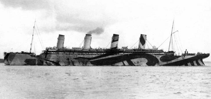 100 Years Ago Today German Submarine Sm U 103 Attempts To Sink The Troopship Hmt Olympic Sister Ship Of The Titanic Instead The Olympic Rams And Sinks The U 103 Olympic In