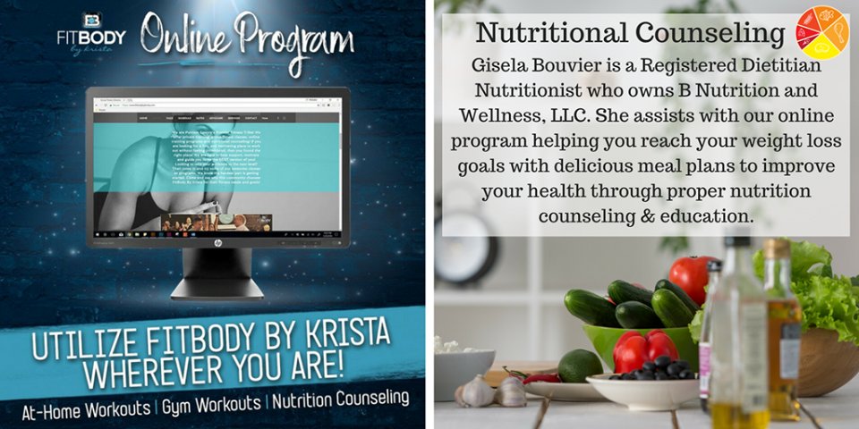 Krista_Ferrara's tweet photo. Not local? Can't make our Open House today? That's OK- we can work with anyone- anywhere. Our #FitBodyOnline goal is to customize the best fitness routine for YOU including a #nutrition &amp; #mealplan. Contact me for more info: info@fitbodybykrista.com https://t.co/xPtckMOIVC