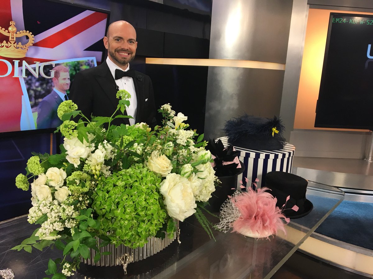 DAnglinFox4's tweet photo. We are talking royal wedding details… That’s next on #GoodDaySaturday #DapperDiplomat https://t.co/HyykYDQVZO