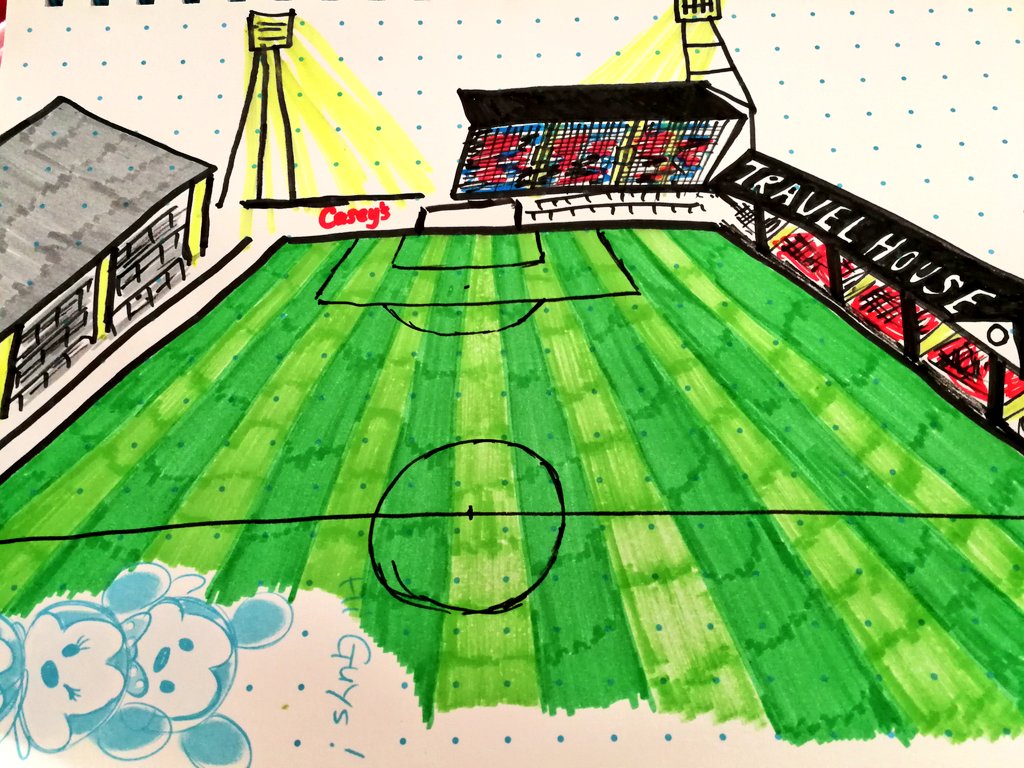 Kevin_Elphick's tweet photo. When your 6 year-old asks you to do drawing and colouring in with her: #TheVetch #Swans @VitalSwansea https://t.co/GwiupMoZIQ