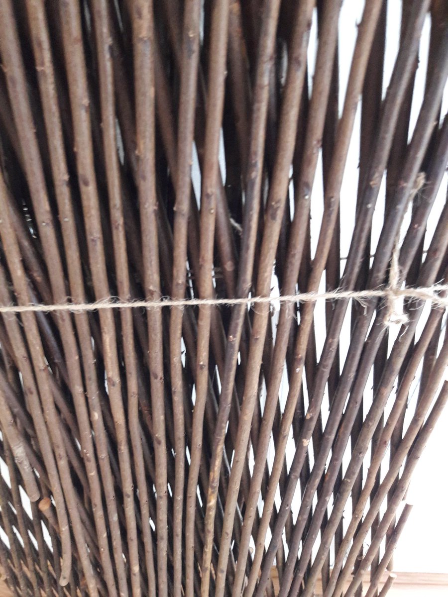 PlasticFreeMama's tweet photo. How fab to have no #plastic on my new willow trellis.
Tied up with old fashioned string!
.
#brownpaperpackages #tiedupwithstring
#PlasticFree
#GardenersWorld https://t.co/oxXbkQ1VWm