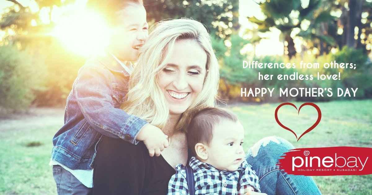 PineBayKusadasi's tweet photo. Diğerlerinden farkları; sonsuz aşkları! Tüm annelerimizin Anneler Günü kutlu olsun! #MothersDay #pinebay 
Differences from others; her endless love! Happy Mother's Day! https://t.co/HlQJPU9Uz1