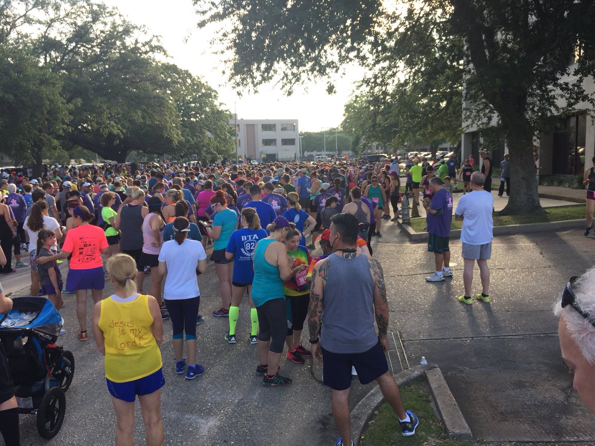 ScroogeDaddy's tweet photo. and at the rear of the field, me.  #geauxoverit https://t.co/AZeD6n7VaS