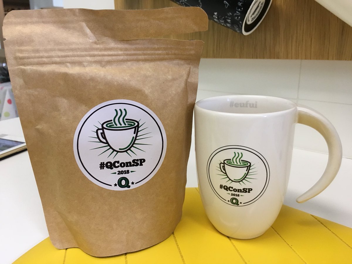 fabianenardon's tweet image. Enjoying #qconsp coffee. It’s a Catuaí 144. Catuaí is a Brazilian created variety of coffee originally made by the Instituto Agronômico of Campinas/São Paulo. By the way, Catuaí in Guarani means “very good”. So, enjoy yours!