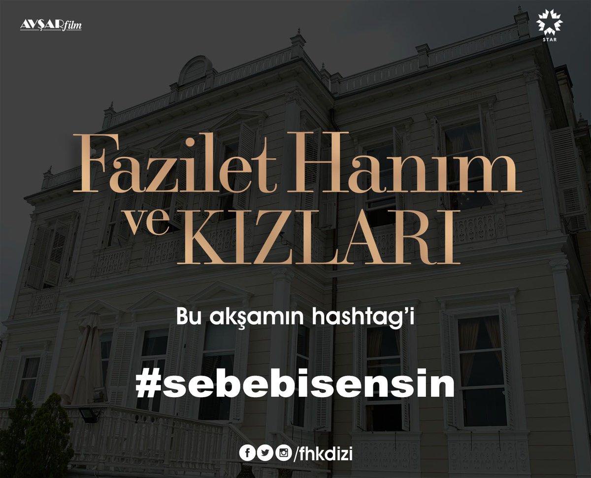 fhkdizi's tweet photo. #fazilethanımvekızları bu akşam #sebebisensin diyor! https://t.co/Am46Iyyzaz