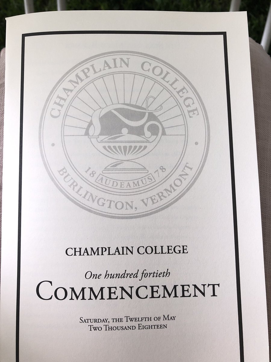 shemac5's tweet photo. Wahoo Will! no.pulp #ChampGrad https://t.co/xiJGAUaQtH
