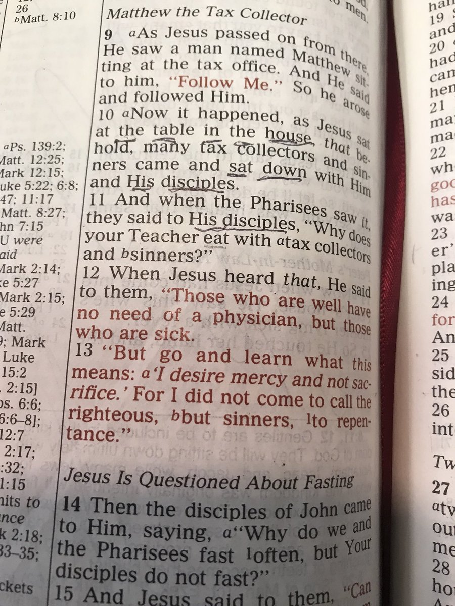 NathanW_Joyce's tweet image. Sunday can’t get here fast enough! #PU #PhariseeUniversity #Matt9:9-13 @HCPaducah