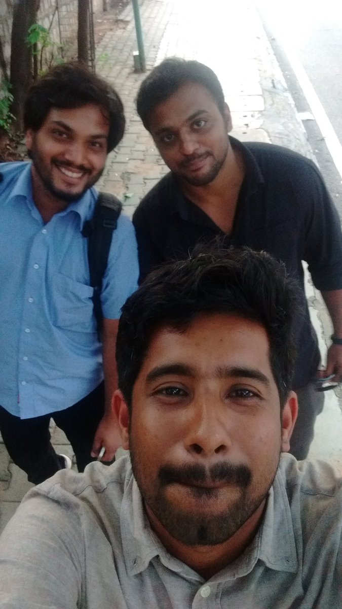 VishKVarma's tweet photo. Aaaand it's over! We frankly don't know who's winning but we can't be more relieved this election is over. The @IndianExpress election team. #LiveInKarnataka https://t.co/heRkeKH1eX