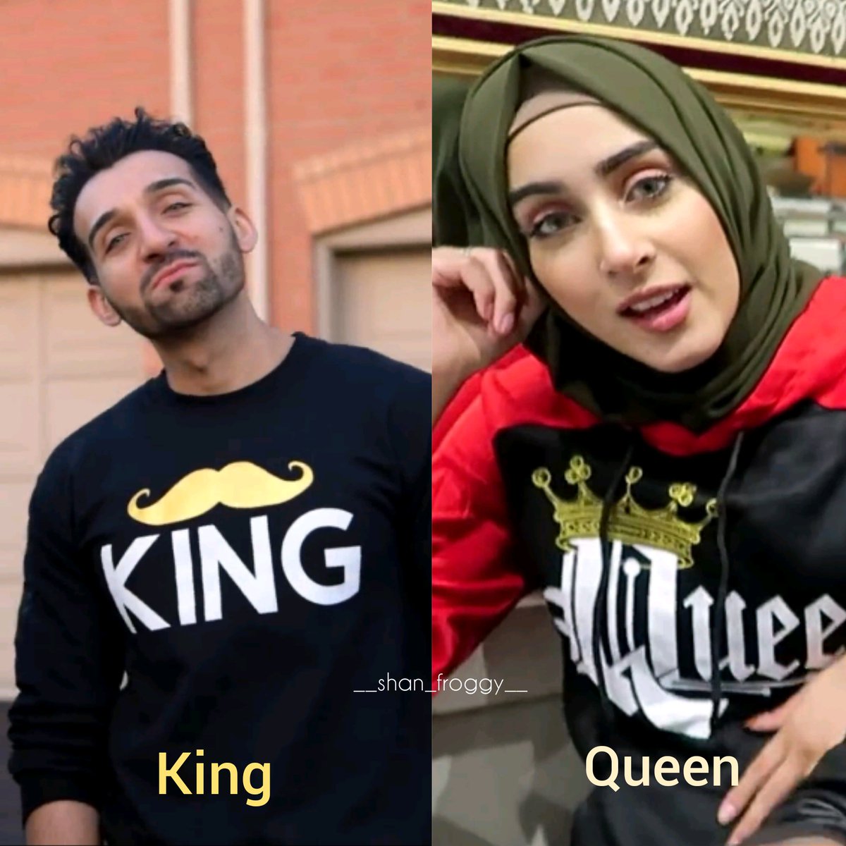 froggy_sham's tweet photo. King💖Queen 😘😘😘
@shamidrees @queenfroggy
.
(#sham #shamidress #froggy #queenfroggy #shamfroggy #shadikarle #sham_froggy #shroggy #2millionforshroggy #teamsham #teamfroggy #teamrebel #teamshroggy #__sham_froggy__ https://t.co/YgFoaB8blO