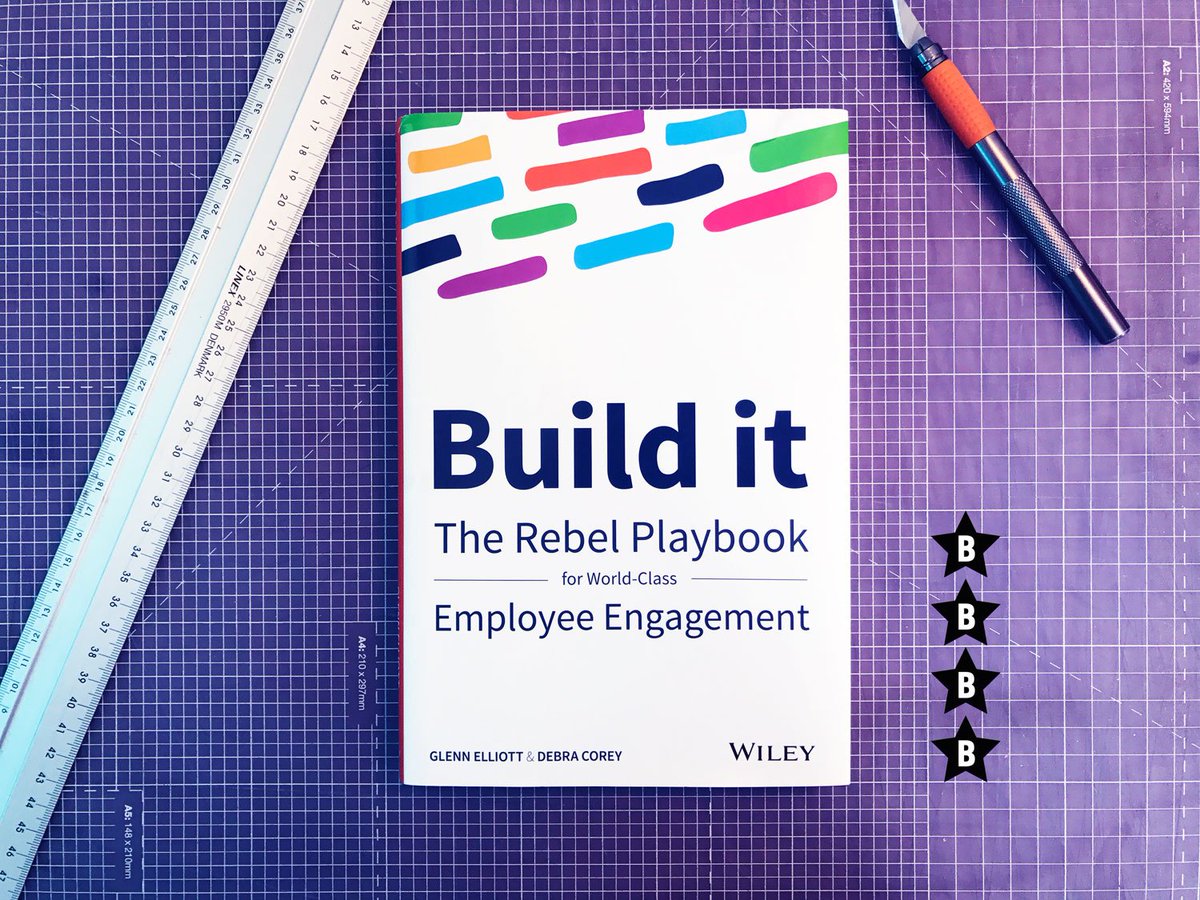 ConsultBrandon's tweet image. Build it - The Rebel Playbook for World-Class Employee Engagement By Glenn Elliott &amp;amp; Debra Corey
Brandon Star Rating:**** 
An easy read, full of practical advice about how to improve employee engagement in the workplace. A book we&apos;ll certainly be referring back to #brandonlibrary