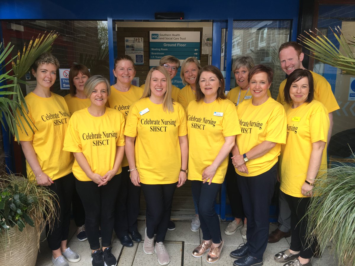 SouthernHSCT's tweet image. On International Nurses Day, Saturday 12th May, we want to celebrate all our wonderful nurses who work hard every day, always putting their patients first. #ThankYou #TeamSouthernTrust