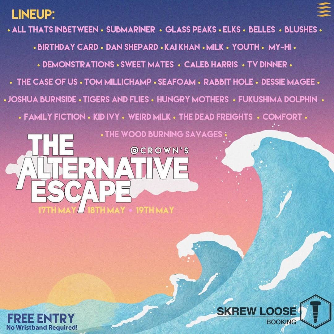 Brighton - we're playing at <a href="/AltEscape/">TheAlternativeEscape</a> next weekend! Come and find us, its free:
Fri 18th May, 9pm Seven Stars
Sat 19th May, 11pm Crowns