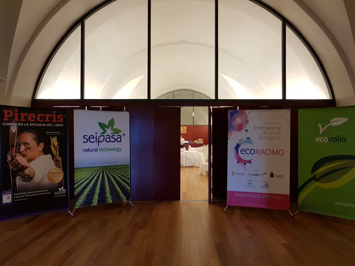 seipasa's tweet photo. En marcha la cata-concurso de #Ecoracimo2018. En unas horas conoceremos cuál es el mejor #vino #ecológico del mundo🍷🥇🏆 https://t.co/VpzlMUd1sR