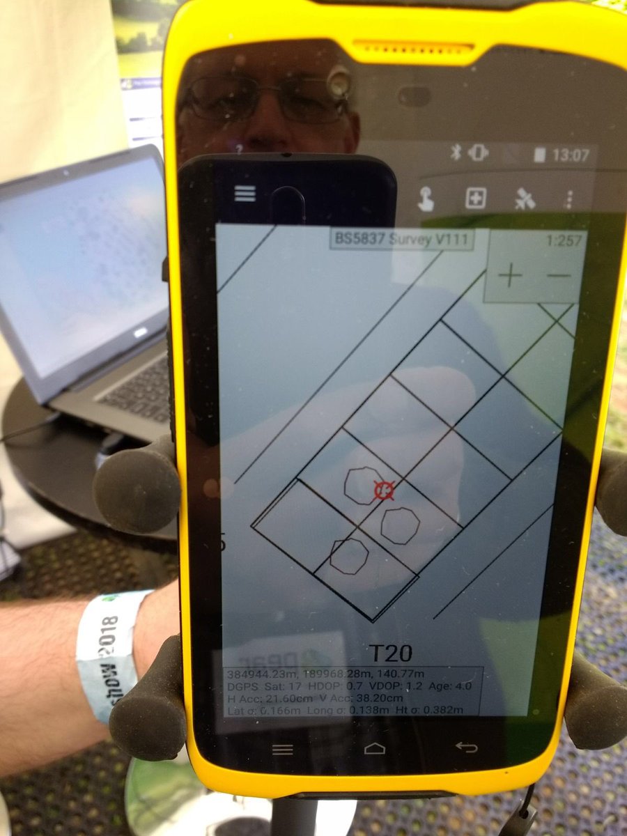 PearTechnology's tweet photo. It’s the second day of the #ARBShow2018 and the #GPS handhelds are working well even under cover! come find our stand to try them out! #Trimble https://t.co/CxNlyqus8W