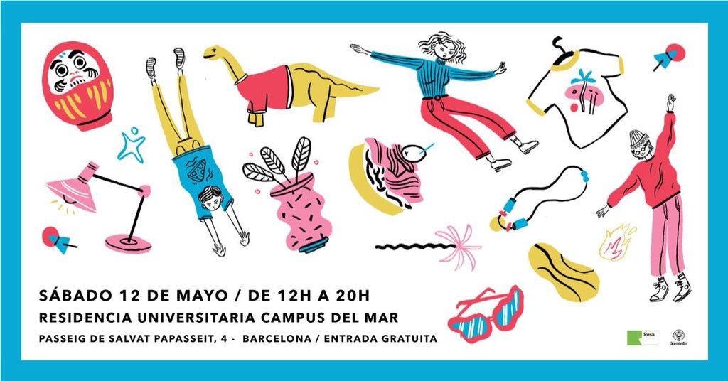 salicrunette's tweet photo. Si us aneu a firar al #Designroomxresa de @ComunidadResa (22 dissenyadors, microllibreria de @BlackieBooks), hi seré posant discos a partir de les 12 h. Clar que a la tarda hi actua @MsNiiina i hi signa Ben Brooks, jo tindria clar quan anar-hi... 😅 https://t.co/7S1znhWMkA