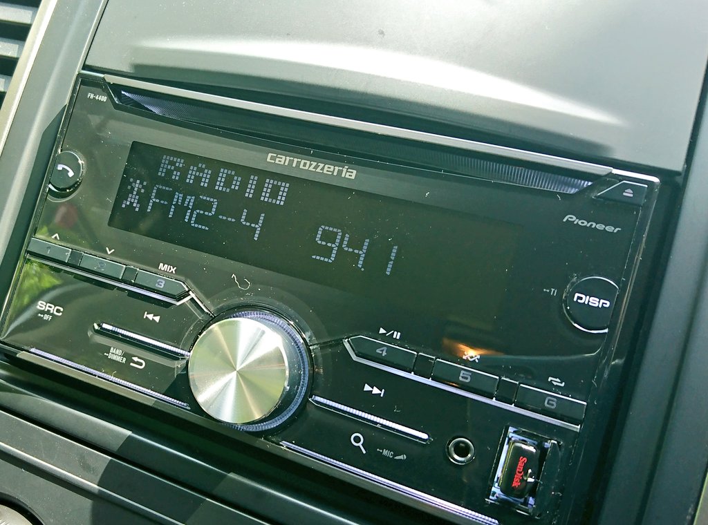 ট ইট র さにいぼーい 車のオーディオを ワイドfm 対応のものにチェンジした やっと羽黒山からの電波を受信して ドライブできるようになった W 栃木放送