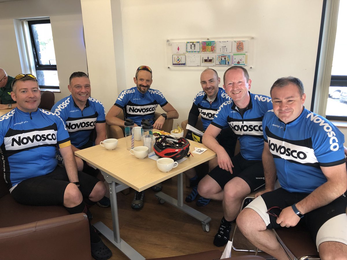 RobMcConnell1's tweet photo. Team Novosco  #SQSCycleChallenge https://t.co/nlZlxqvzlK