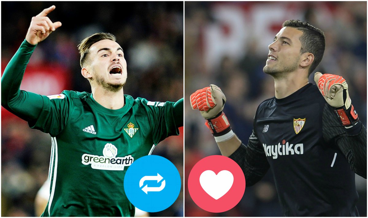 bet365_es's tweet image. Una pregunta “sencilla”…

¿Quién ganará el derbi sevillano?

RT – Betis
❤ – Sevilla