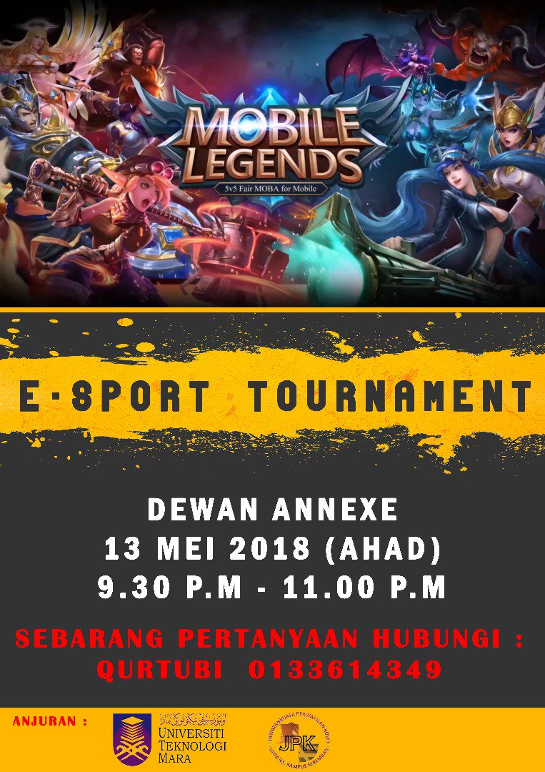 Image result for Mobile Legends Tournament 2018 + UiTM