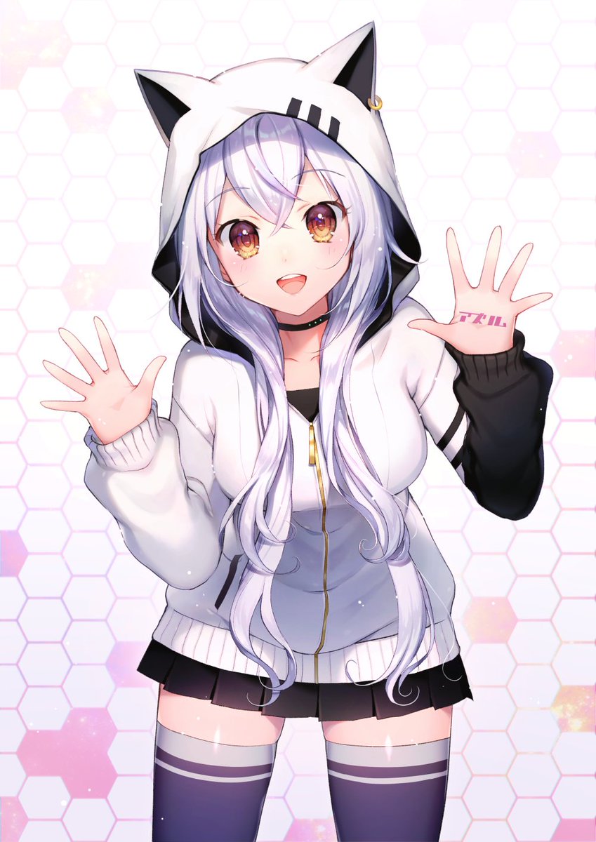 momoshiki's tweet photo. アズリムちゃん描いたよ～差分は待ち受けにどうぞ！　 #リム絵 #Azulimart https://t.co/UVW4gvZBJR