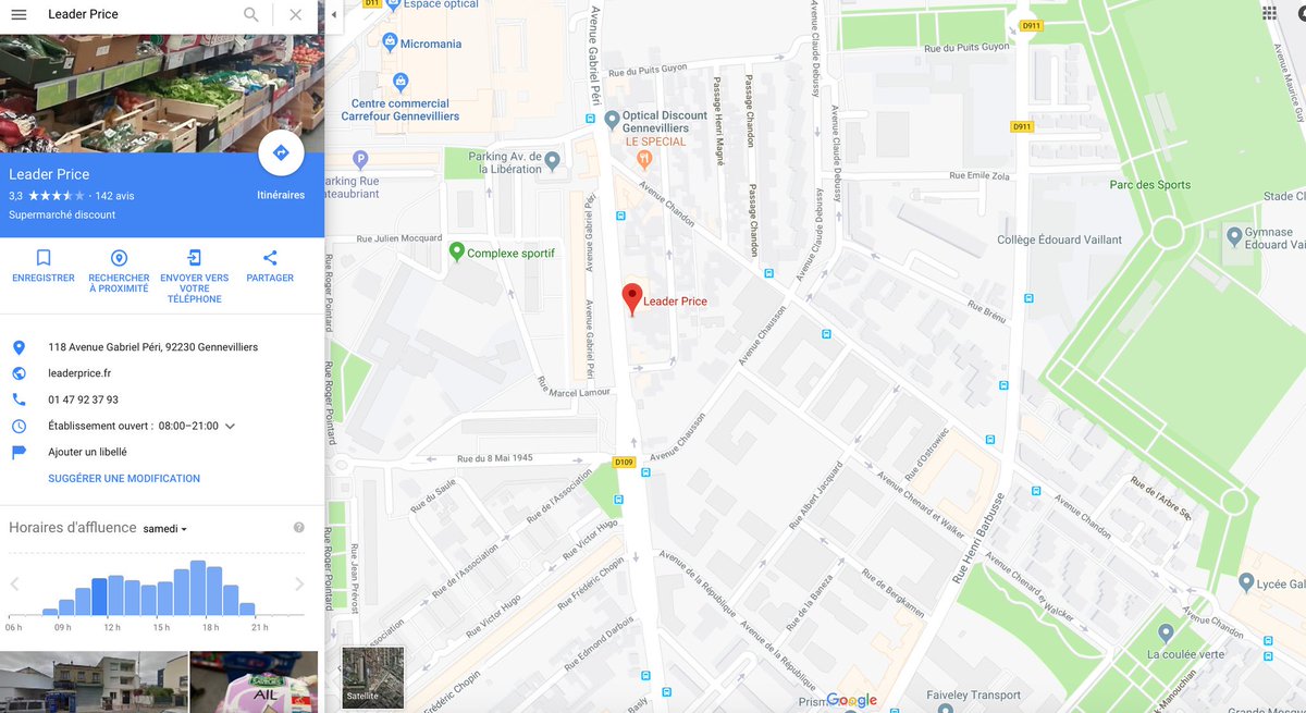 Nous sommes au leader de gennevilliers jusqu'à 19h30!

On as besoin de vous pour apporter une aide essentiel aux familles démunis que l'association Qassama!

Nous cherchons riz, lait, gâteaux
Venez faire le plein de bonnes actions

▶️Rdv au 118 avenue Gabriel Péri Gennevilliers