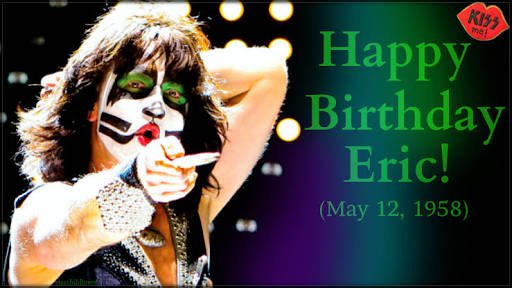 Happy birthday Eric Singer!   