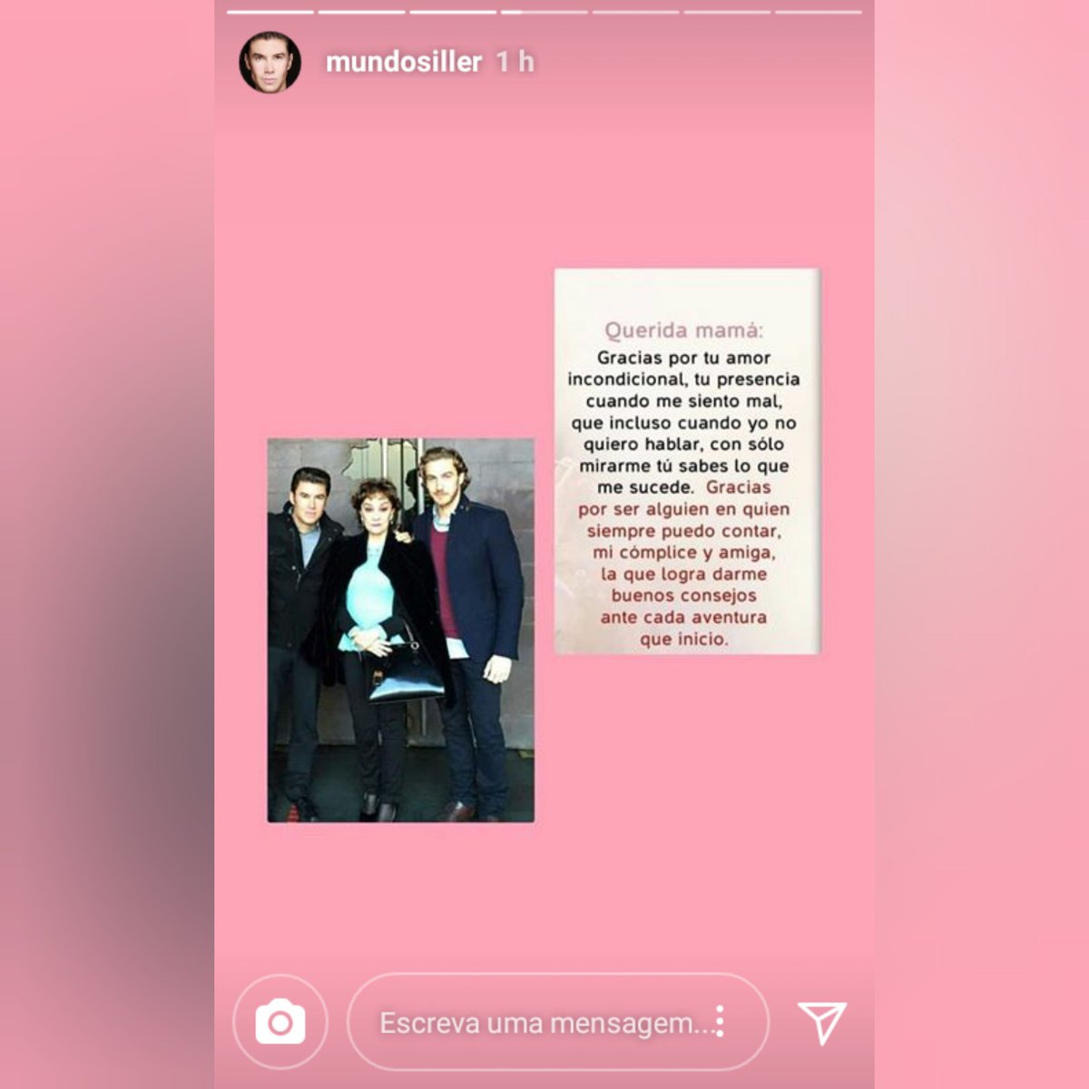 BrasilSiller's tweet photo. #Repost @mundosiller vía #instagramstories #mundosiller https://t.co/IEfgDSjVjH 😍❤🌹🌹🌹 https://t.co/Q69M7LQhF7