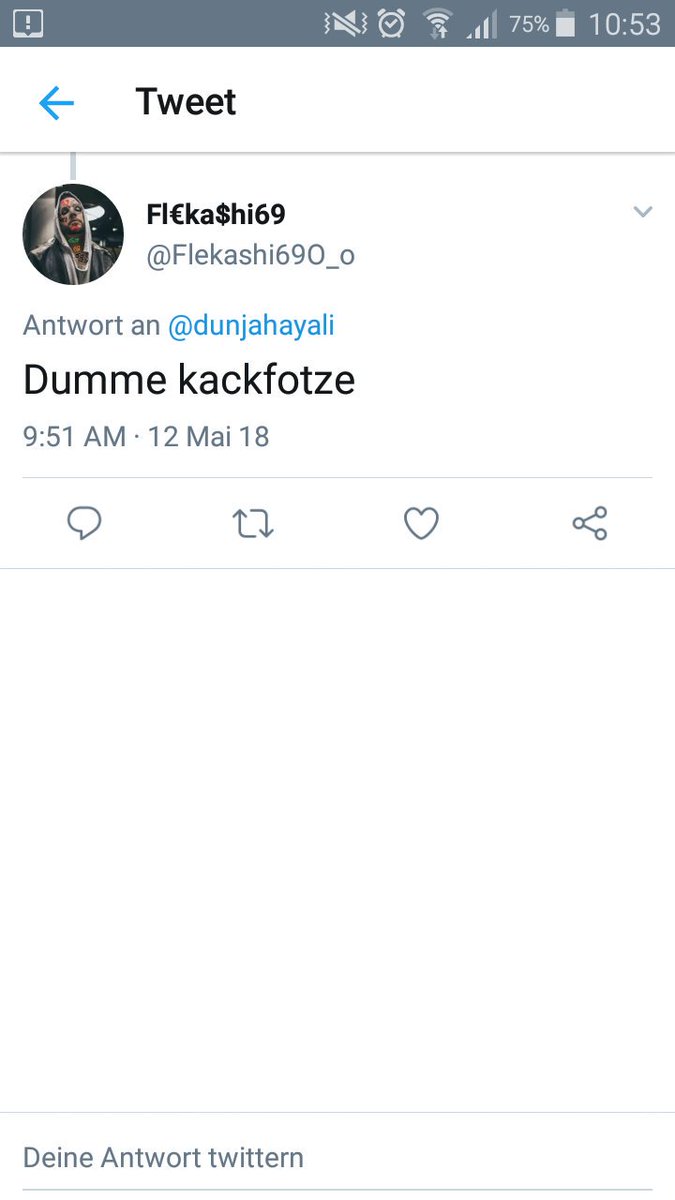 CB77Berlin's tweet photo. Hallo @TwitterSupport - es wurde mir gerade mitgeteilt, dass dieser Tweet nicht gegen eure Nutzungsbedingungen verstößt und hätte dazu ganz gern ne Erklärung. #ReconquistaInternet #NoHate #retweet https://t.co/Wx1unYJsaS