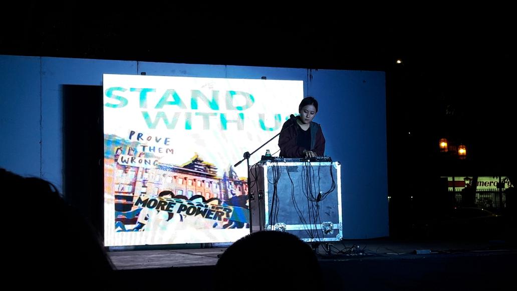 ust_hiraya's tweet photo. Mga mahal! BP VALENZUELA, we repeat, BP VALENZUELA is currently presenting her major act in honour for the Safe Spaces campaign! 🌸
#StandWithUsNOW
#ItStartsWithUs https://t.co/CQwddNXE5t