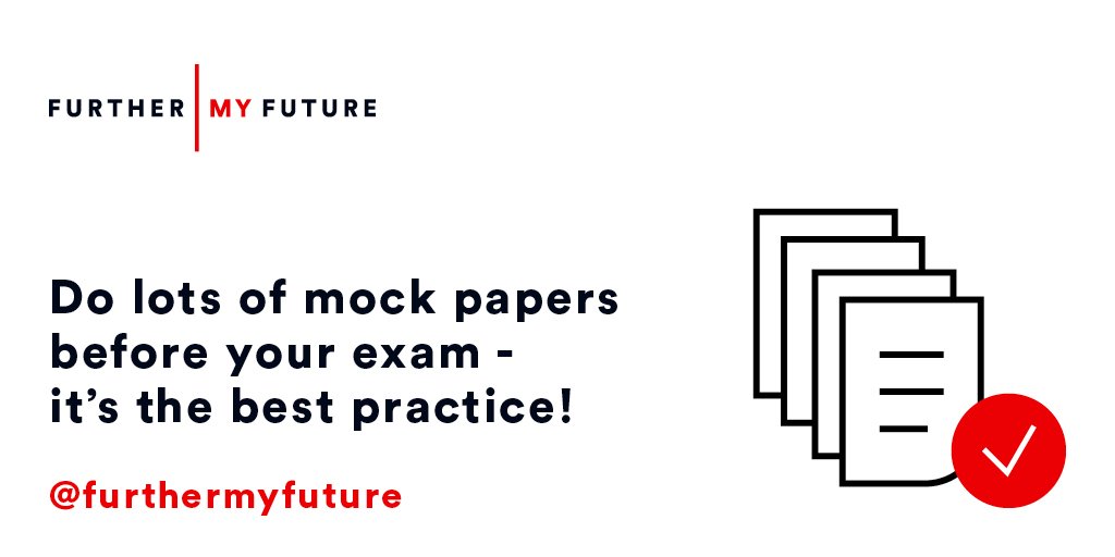 furthermyfuture's tweet image. Despite it being the weekend we know lots of you guys will be revising hard! 📚 Here's a little tip for ya - do lots of mock papers! They'll be your best mate 🖋 #FutureTips #Revision