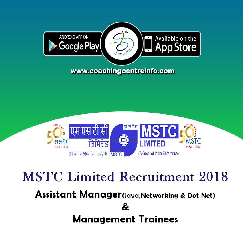 CCI_APP's tweet photo. Download MSTC Ltd Recruitment 2018  @ https://t.co/yQEIr6bU2t
For more latest updates Download our App Now!
Android : https://t.co/LJTxoFNfGp
IOS : https://t.co/Hu89yeK9th
#MSTC  #MiniRatna #GOI #Recruitment2018 https://t.co/N25CmB3bTW