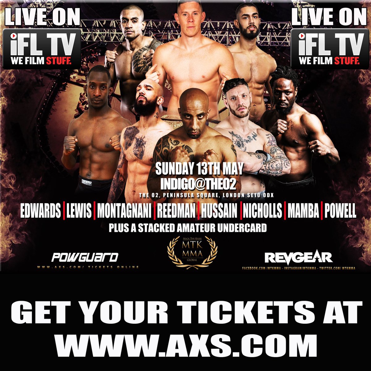zuhayralqahtani's tweet photo. @mtk_mma’s Grand debut show at the @indigoatTheO2 
.⠀
It’s gonna be a fantastic show 🥊
.⠀
Secure your tickets NOW 🙌 👊👊⠀
.⠀
For tickets:⠀
🎟🌐 https://t.co/mhvmMekqvQ

#TeamMTKGlobal #MTKMMA #mma #thetakeover #ukmma https://t.co/sljzSgLohl