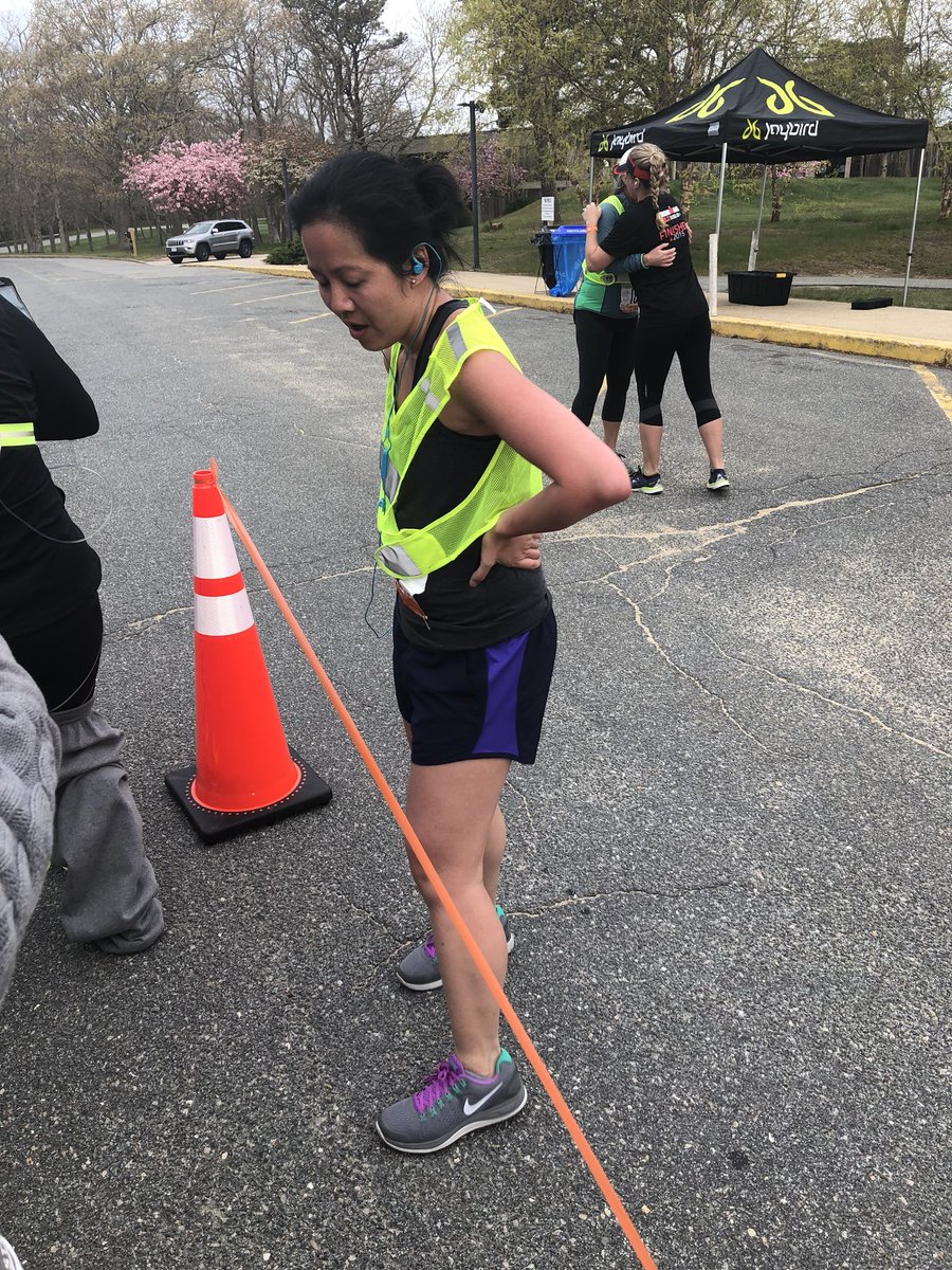 FasterThanTheT's tweet photo. Van 1 is DONE! Mike is out and @erikafishhh is in. Here’s an awkward late photo 🤷🏼‍♀️ #RagnarCapeCod https://t.co/FKgvhzqw6b